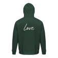 Love - "Chromatic Kiss" Hoodie Bottle Green 2