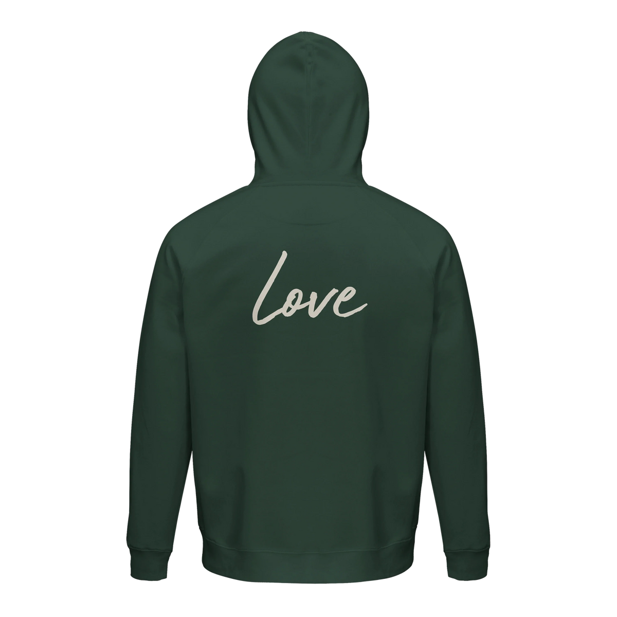Love - "Chromatic Kiss" Hoodie Bottle Green 2