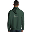 Love - "Chromatic Kiss" Hoodie Bottle Green 4