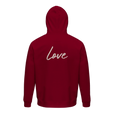 Love - "Chromatic Kiss" Hoodie Burgundy 2