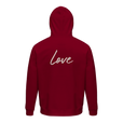 Love - "Chromatic Kiss" Hoodie Burgundy 2