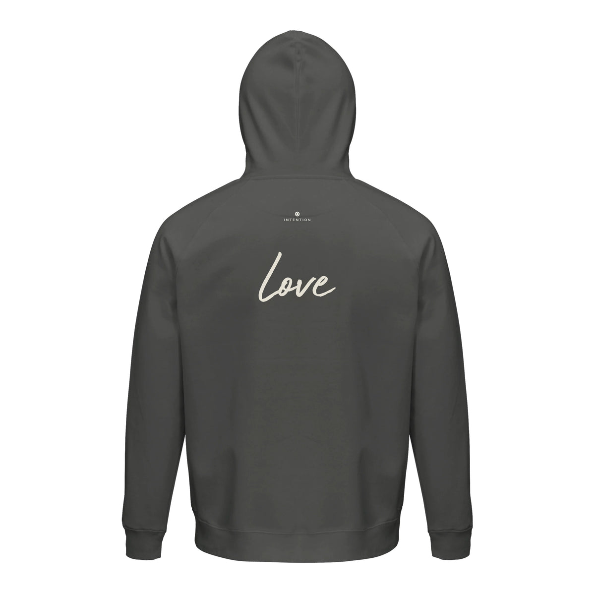 Love - "Chromatic Kiss" Hoodie charcoal melange 2