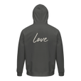 Love - "Chromatic Kiss" Hoodie charcoal melange 2