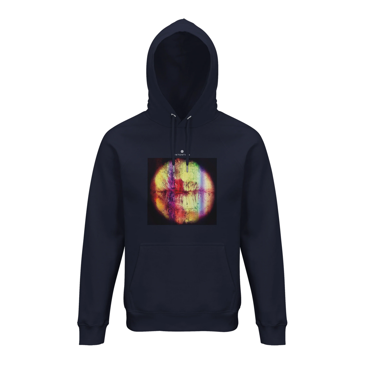 Love - "Chromatic Kiss" Hoodie French Navy 1