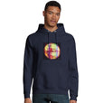 Love - "Chromatic Kiss" Hoodie French Navy 3