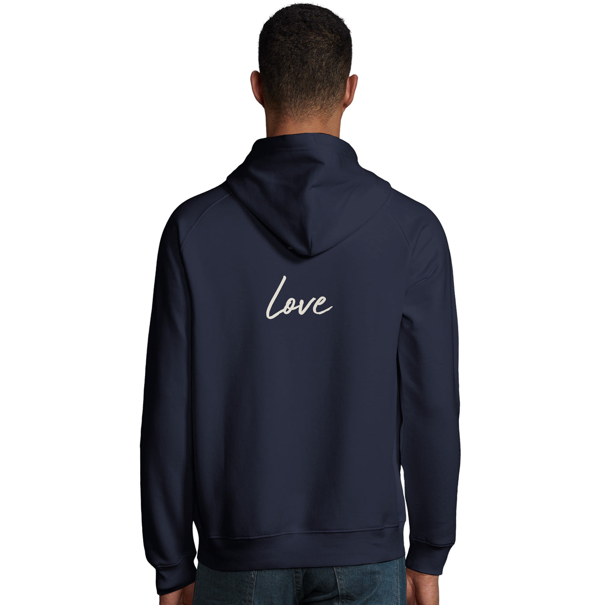 Love - "Chromatic Kiss" Hoodie French Navy 4