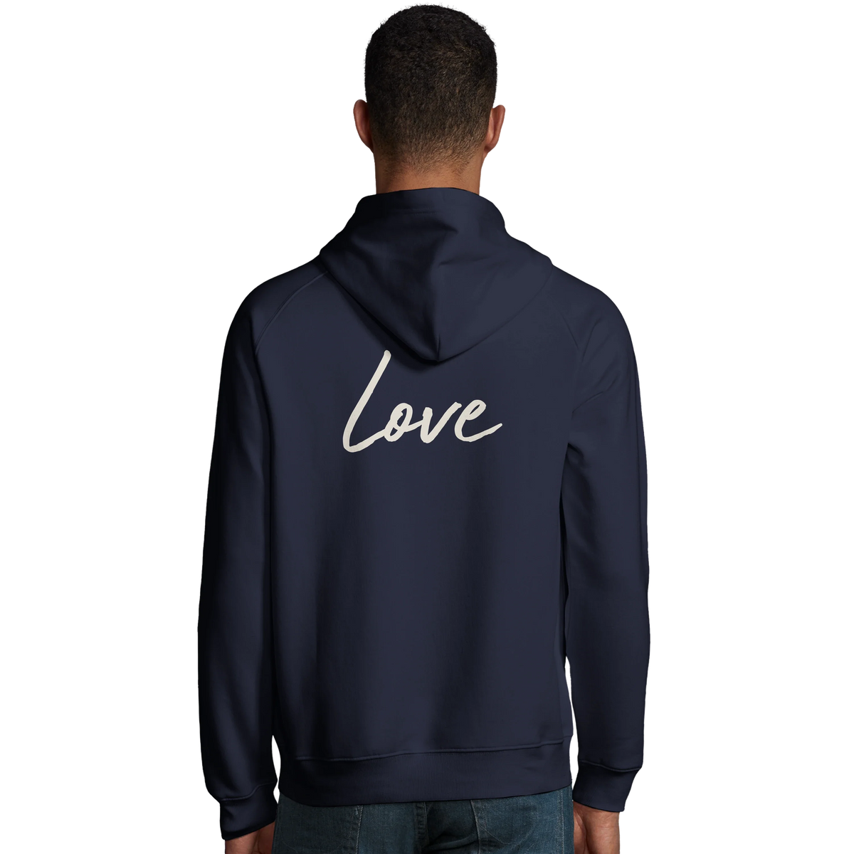 Love - "Chromatic Kiss" Hoodie French Navy 4