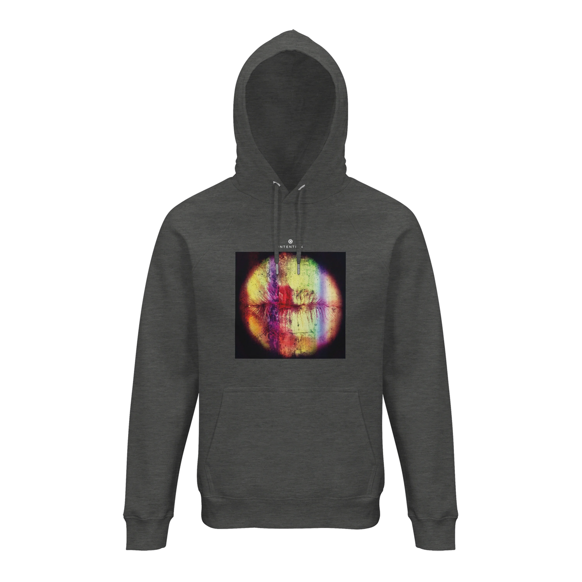 Love - "Chromatic Kiss" Hoodie Grey Melange 1