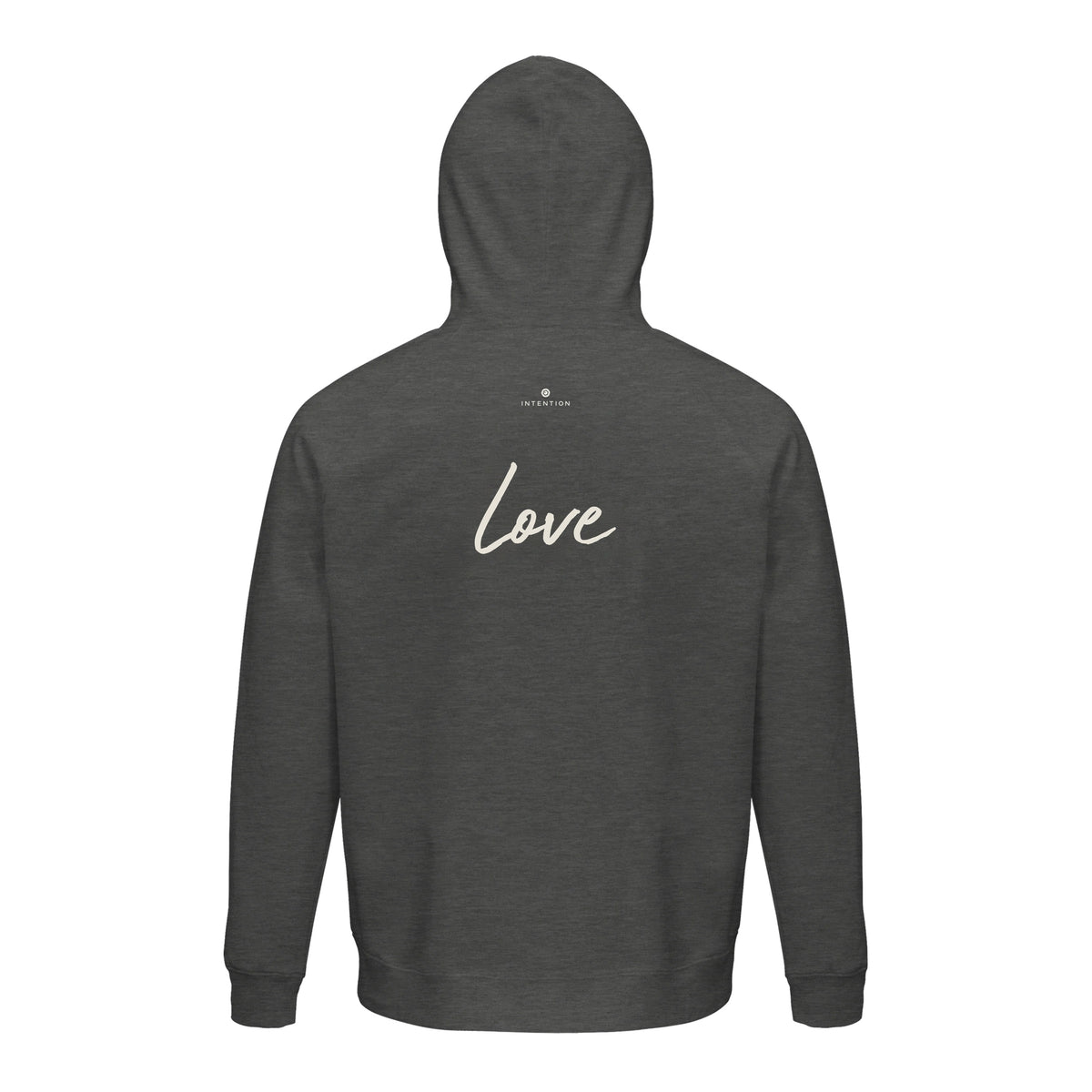 Love - "Chromatic Kiss" Hoodie Grey Melange 2
