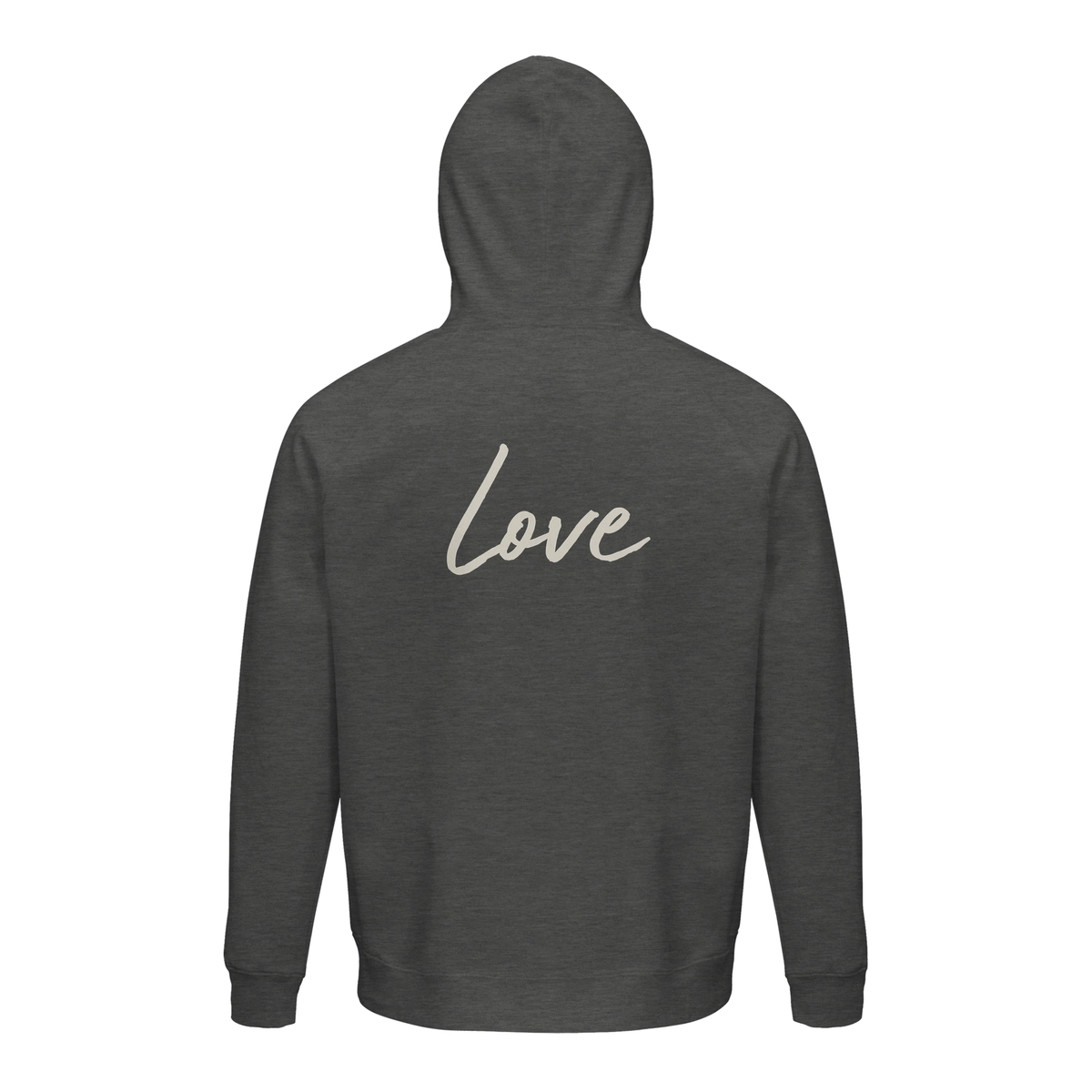 Love - "Chromatic Kiss" Hoodie Grey Melange 2
