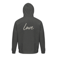 Love - "Chromatic Kiss" Hoodie Grey Melange 2