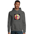 Love - "Chromatic Kiss" Hoodie Grey Melange 3