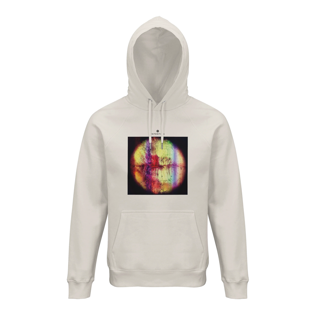 Love - "Chromatic Kiss" Hoodie Off White 1