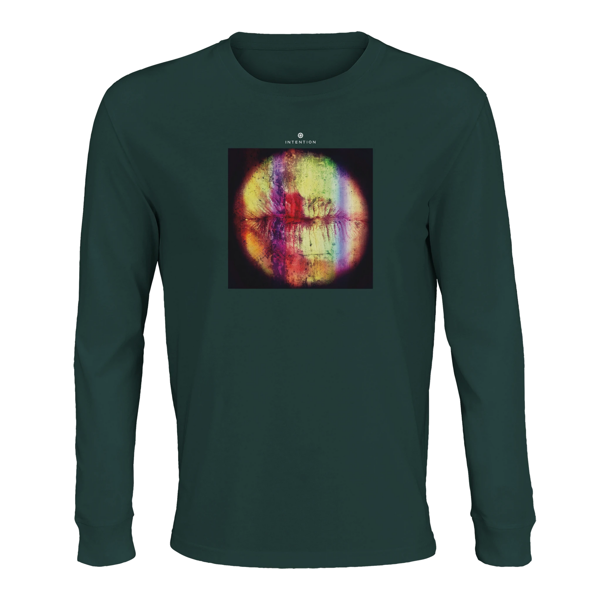 Love - "Chromatic Kiss" Long sleeve green empire 1