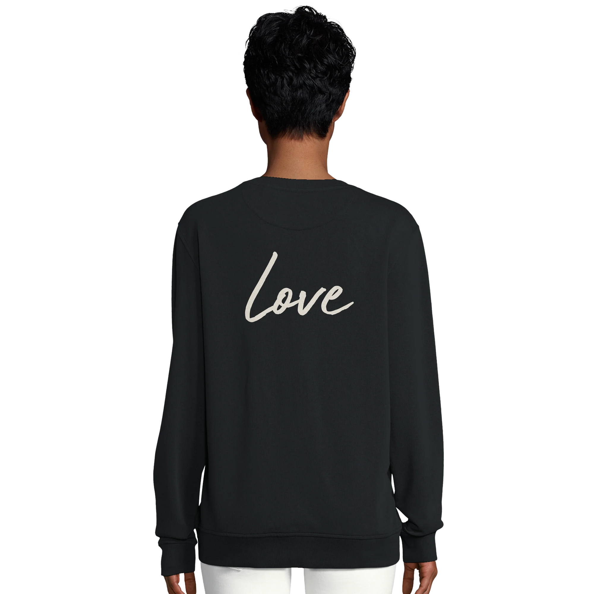 Love - "Chromatic Kiss" Sweatshirt Black 6