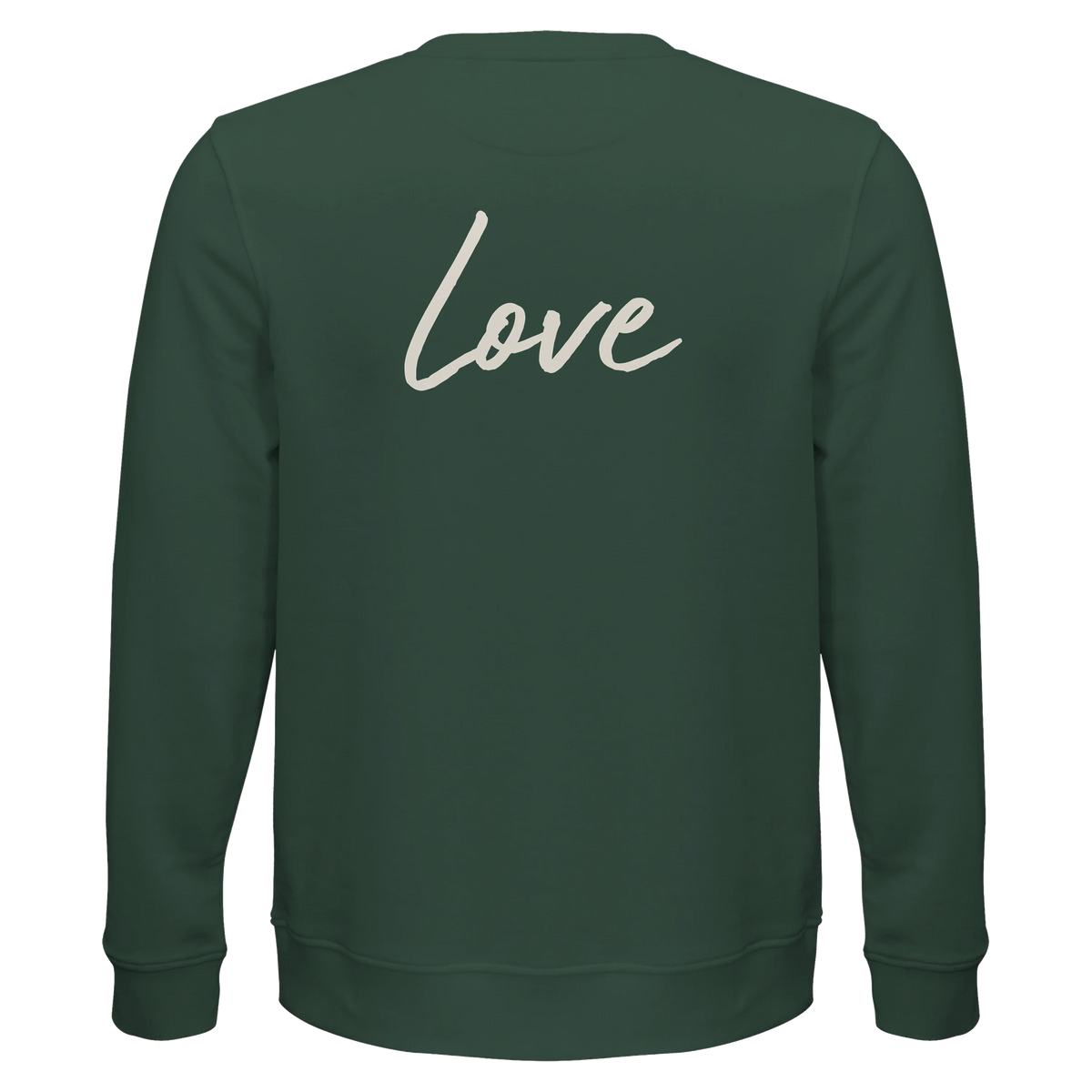 Love - "Chromatic Kiss" Sweatshirt Bottle Green 2