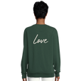 Love - "Chromatic Kiss" Sweatshirt Bottle Green 6