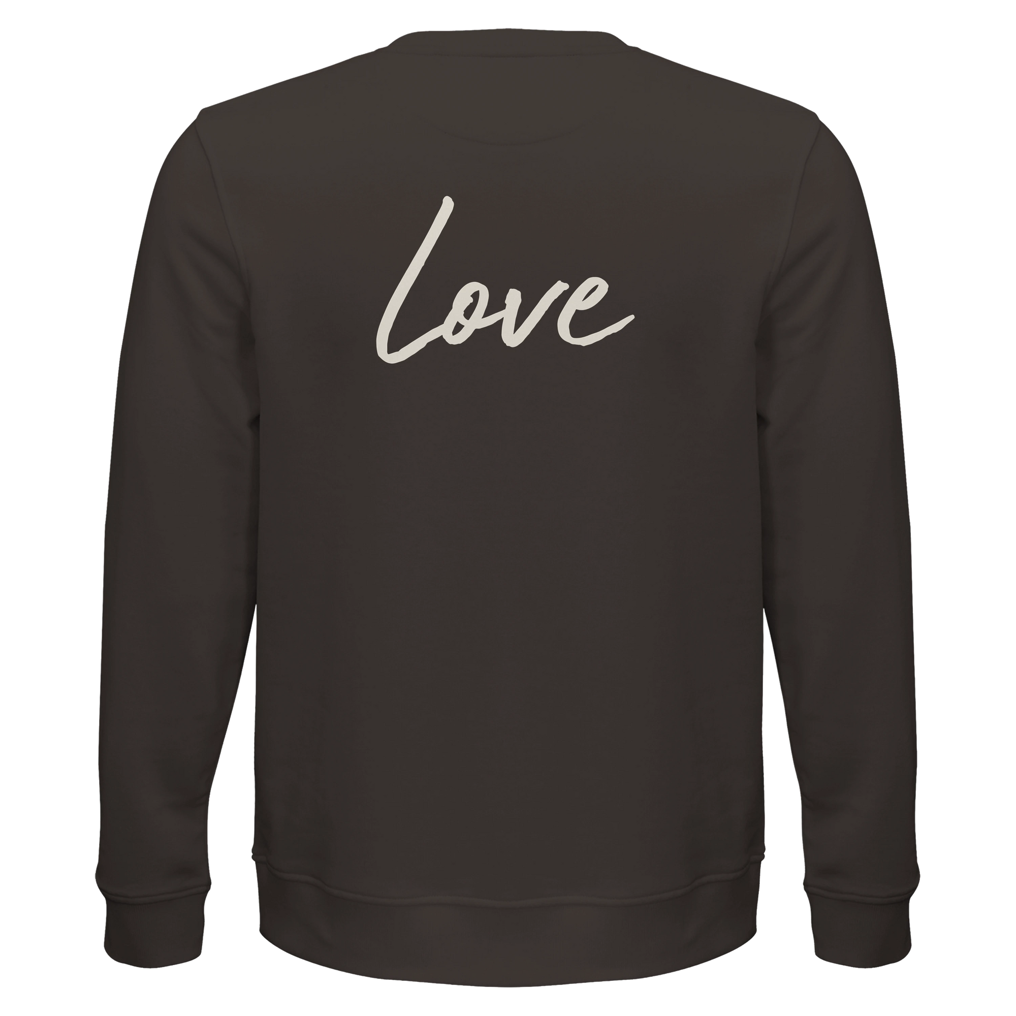 Love - "Chromatic Kiss" Sweatshirt deep charcoal grey XS 2