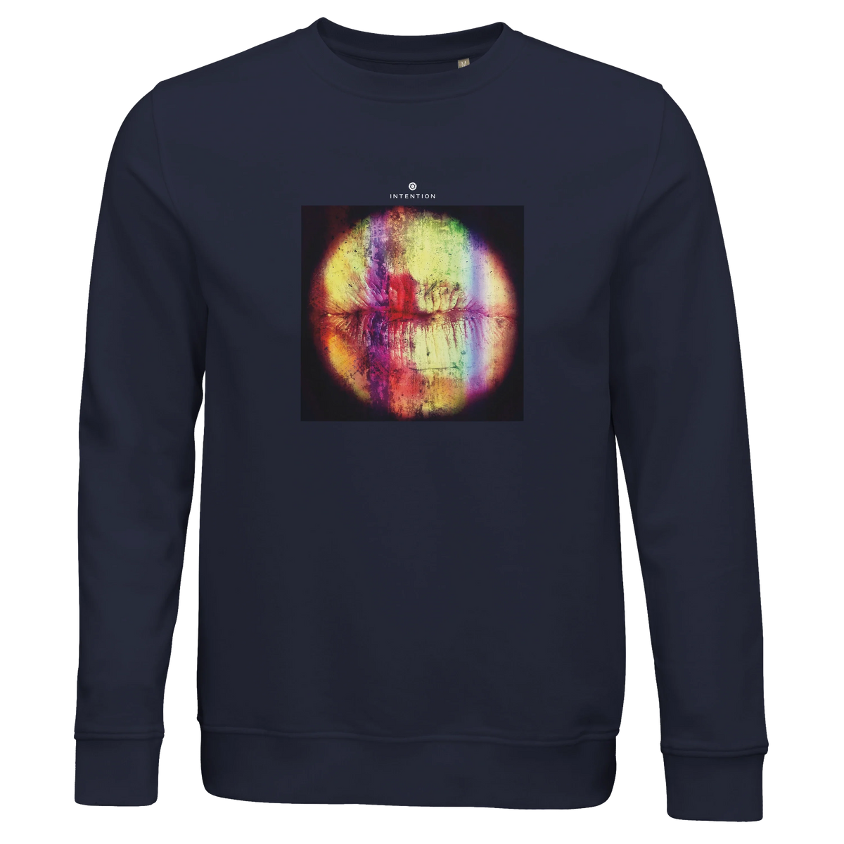 Love - "Chromatic Kiss" Sweatshirt French Navy 1