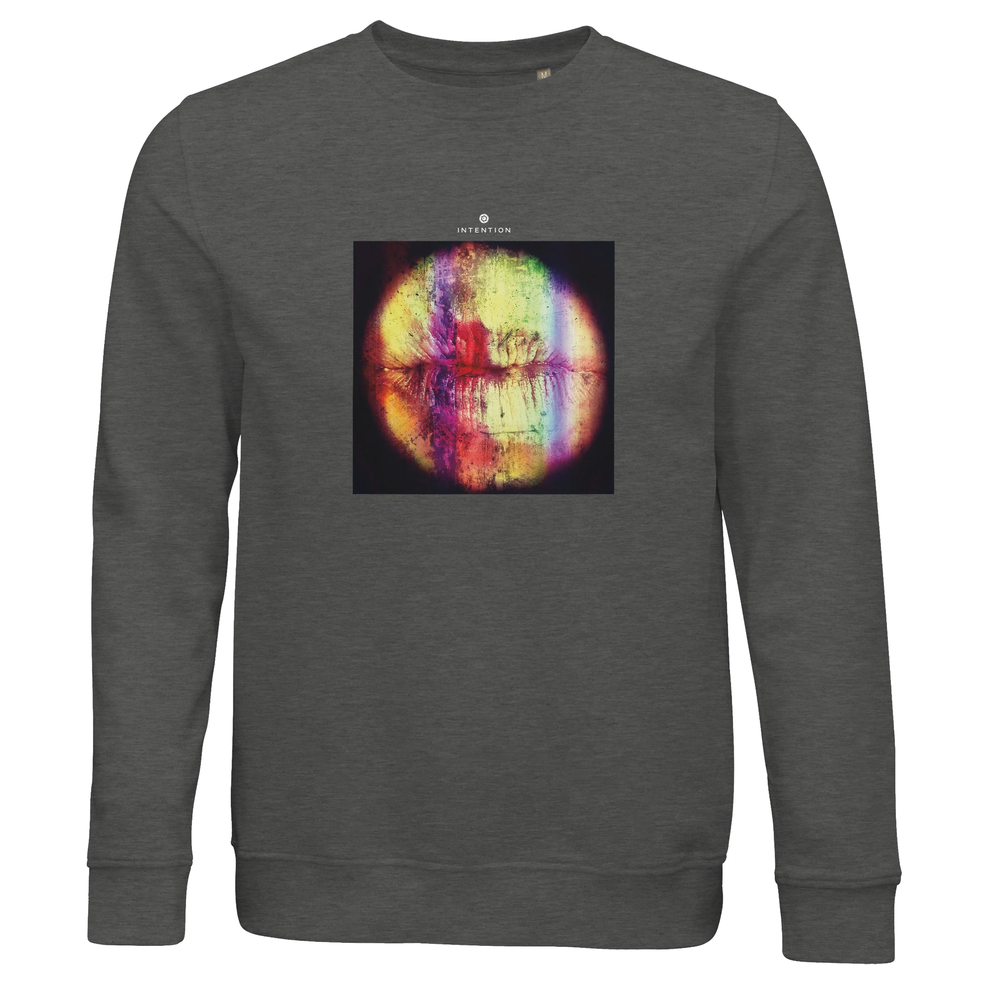 Love - "Chromatic Kiss" Sweatshirt Grey Melange 1