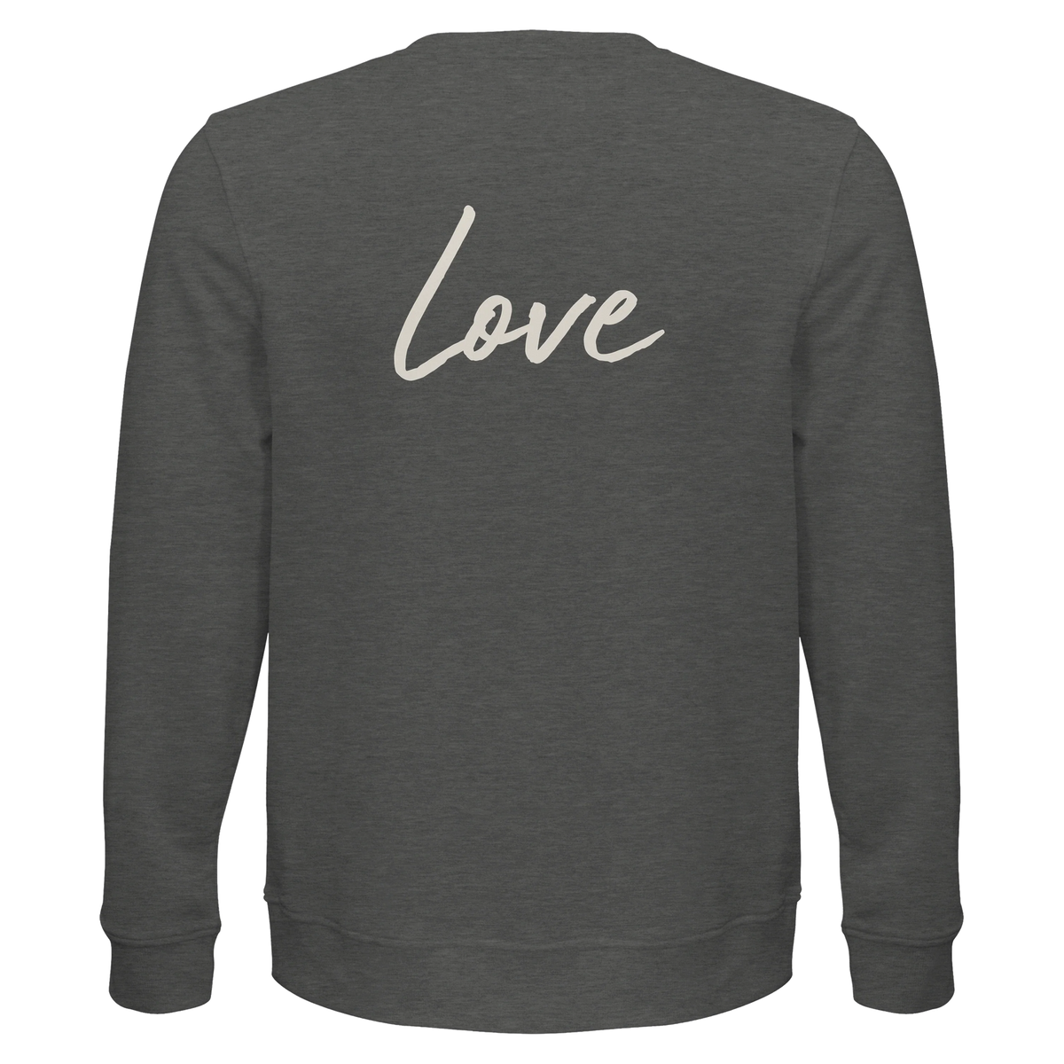 Love - "Chromatic Kiss" Sweatshirt Grey Melange 2