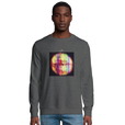 Love - "Chromatic Kiss" Sweatshirt Grey Melange 3