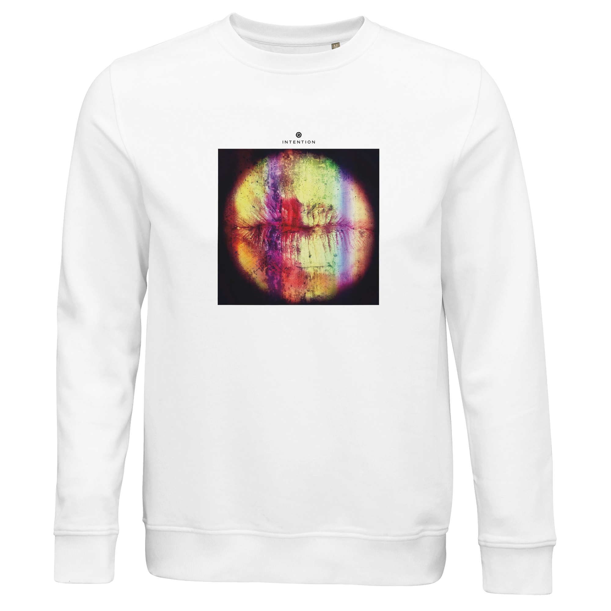 Love - "Chromatic Kiss" Sweatshirt White XS 1