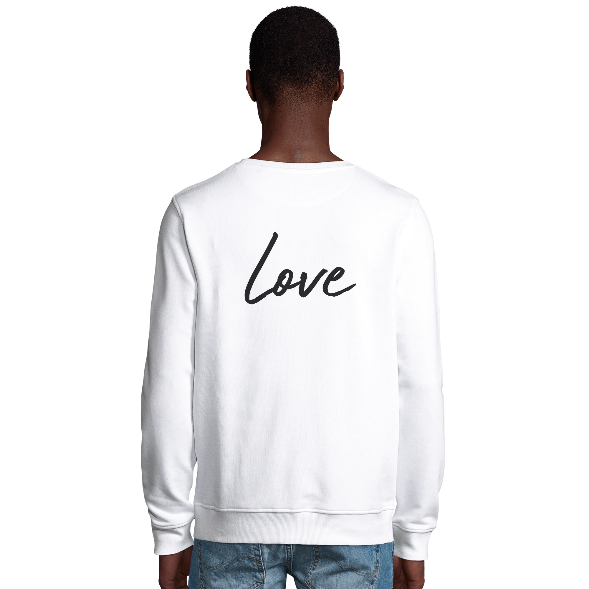 Love - "Chromatic Kiss" Sweatshirt White XS 4