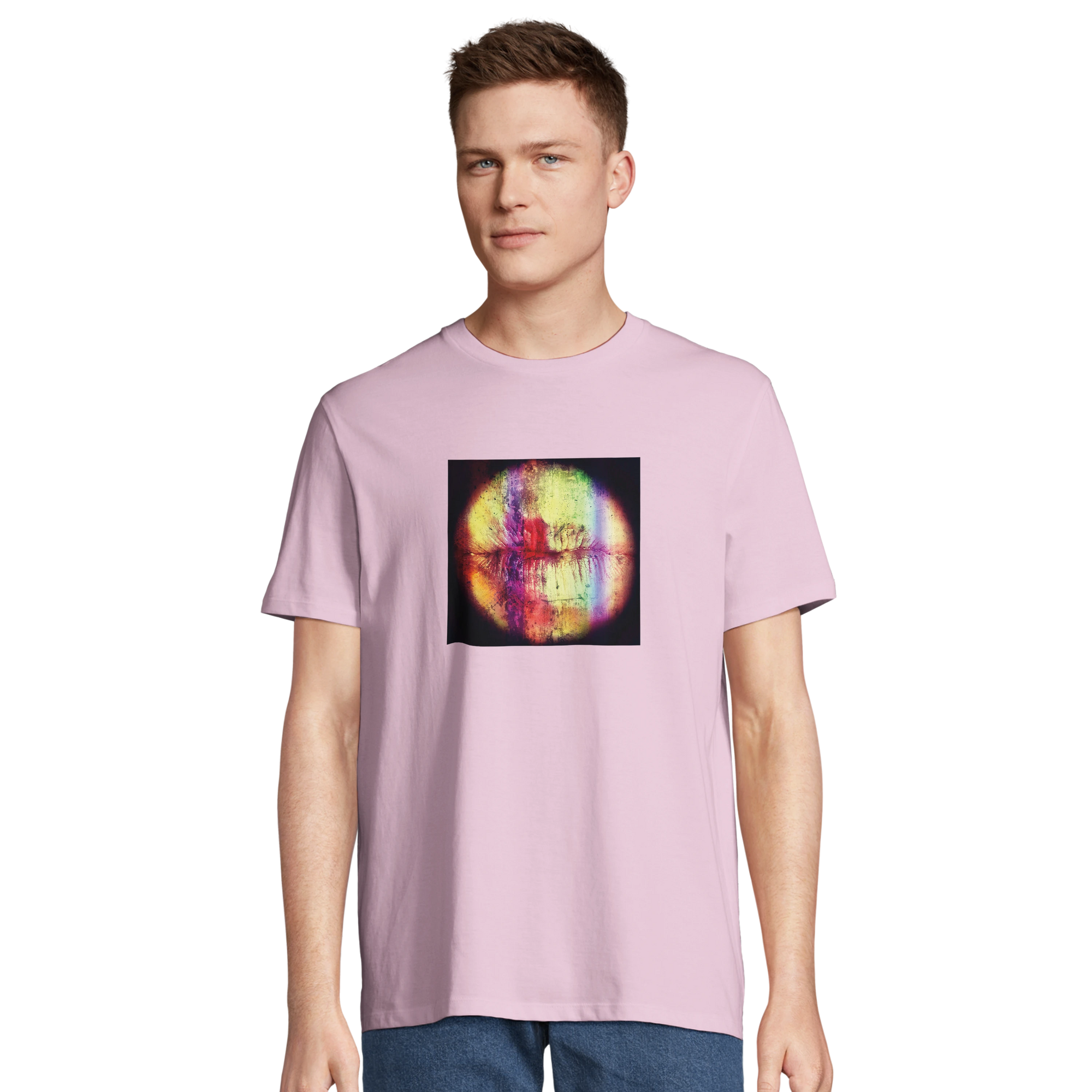 Love - "Chromatic Kiss" T-shirt Candy Pink XS 4