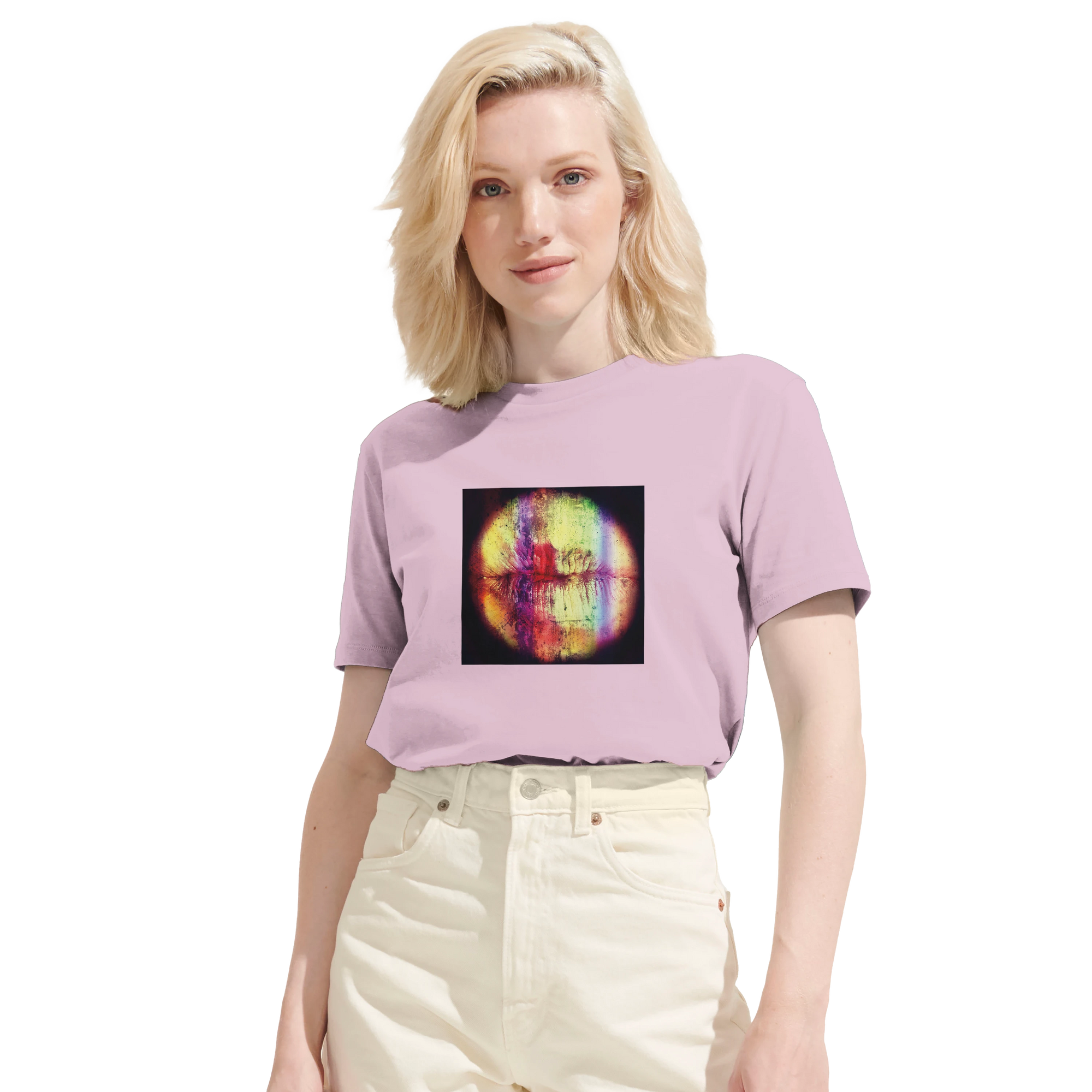 Love - "Chromatic Kiss" T-shirt Candy Pink XS 6