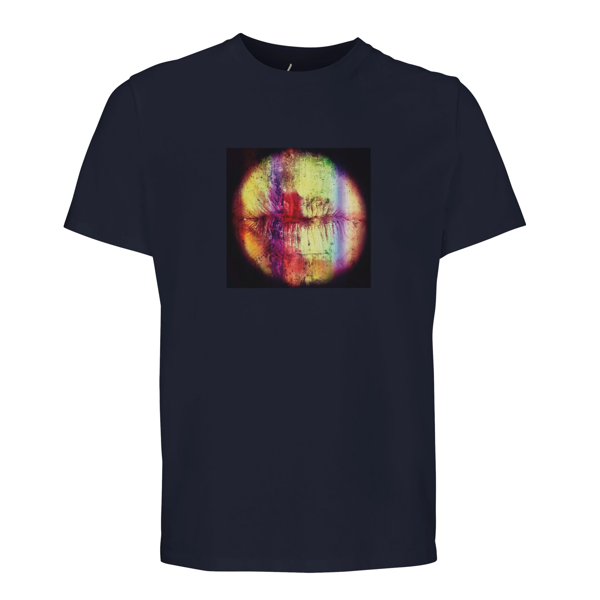 Love - "Chromatic Kiss" T-shirt French Navy 1