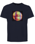 Love - "Chromatic Kiss" T-shirt French Navy XS 1