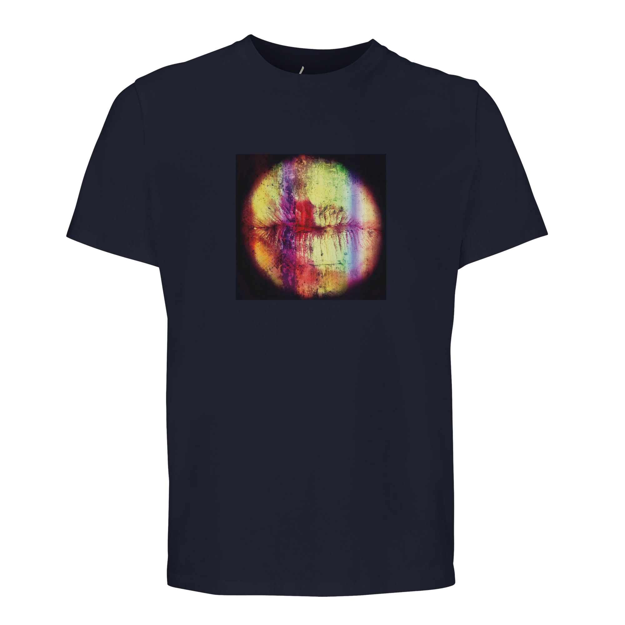 Love - "Chromatic Kiss" T-shirt French Navy XS 1