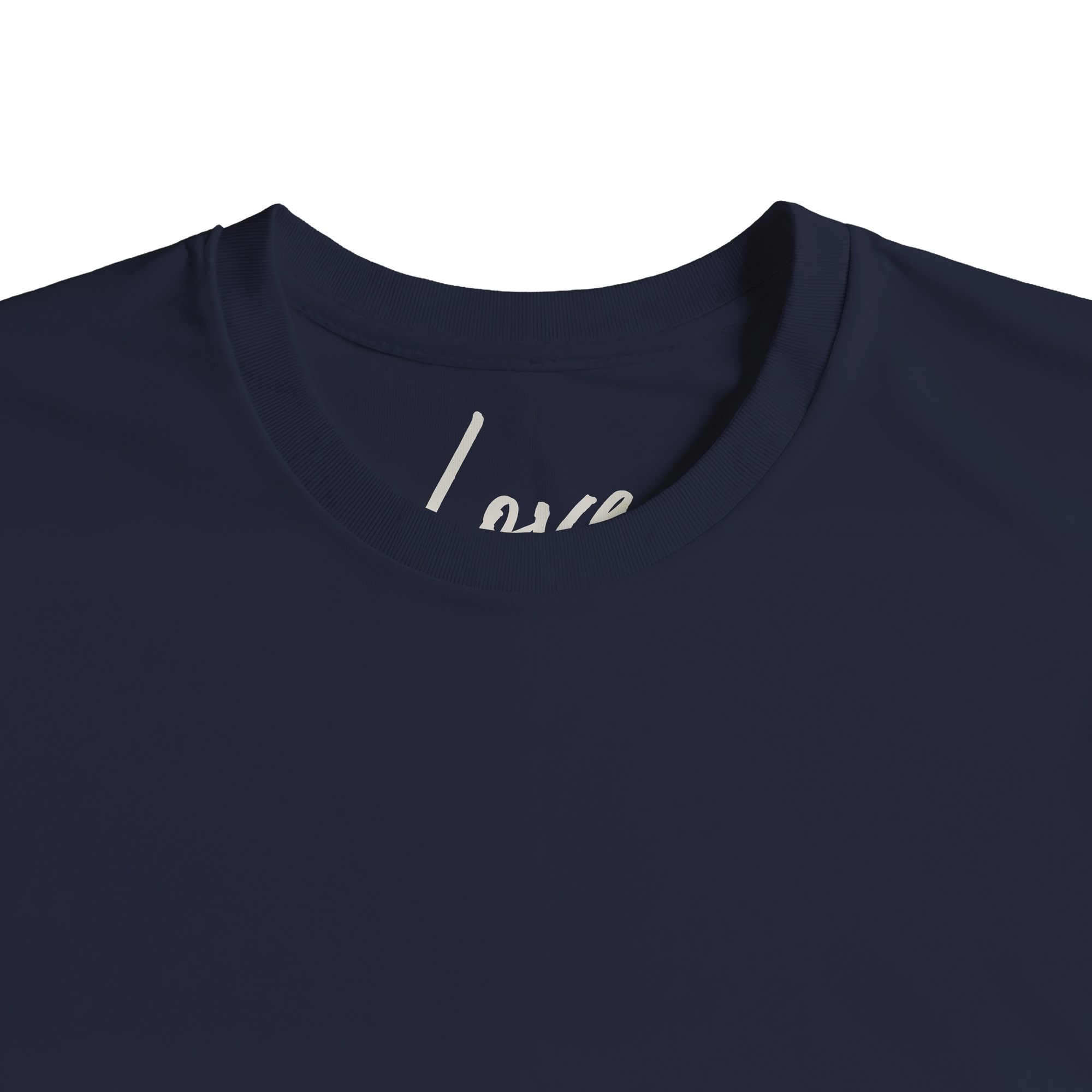 Love - "Chromatic Kiss" T-shirt French Navy XS 2