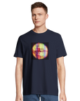 Love - "Chromatic Kiss" T-shirt French Navy XS 4