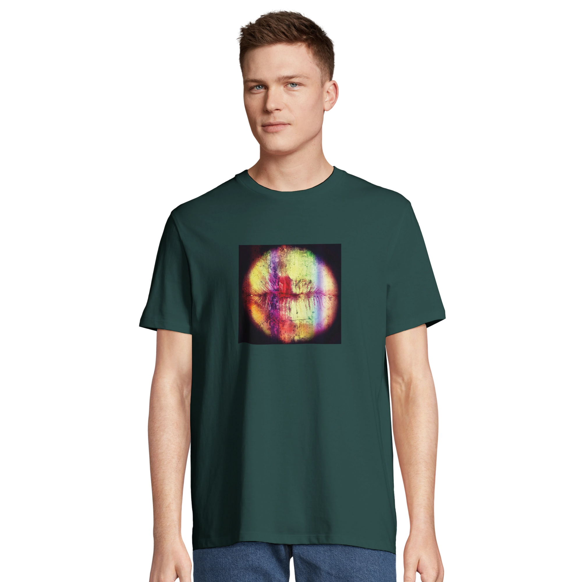 Love - "Chromatic Kiss" T-shirt green empire XS 4