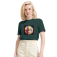 Love - "Chromatic Kiss" T-shirt green empire 6