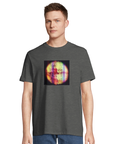 Love - "Chromatic Kiss" T-shirt Grey Melange XS 4