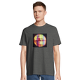 Love - "Chromatic Kiss" T-shirt Grey Melange 4