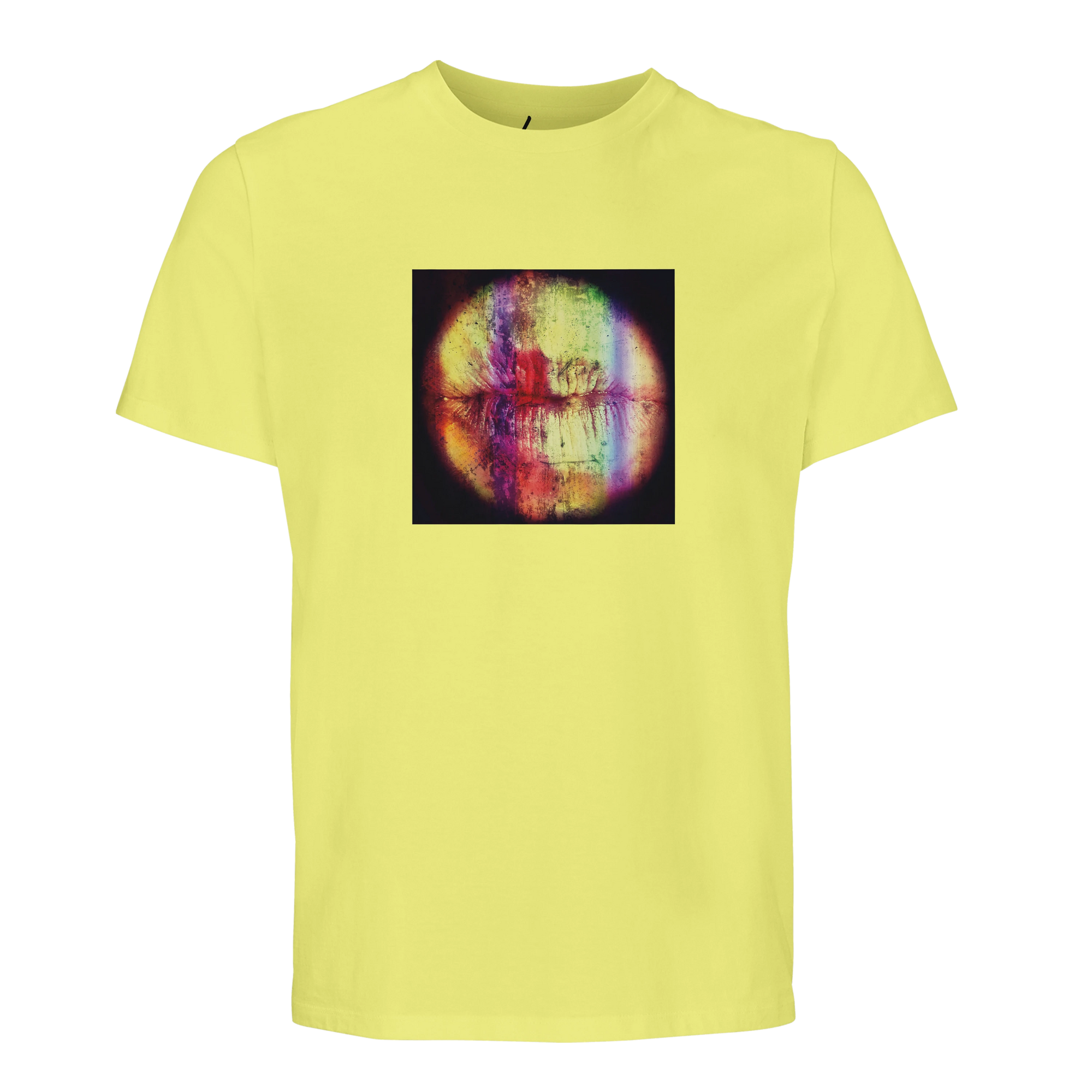 Love - "Chromatic Kiss" T-shirt Light Yellow XS 1