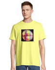 Love - "Chromatic Kiss" T-shirt Light Yellow XS 4
