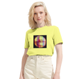 Love - "Chromatic Kiss" T-shirt Light Yellow 6