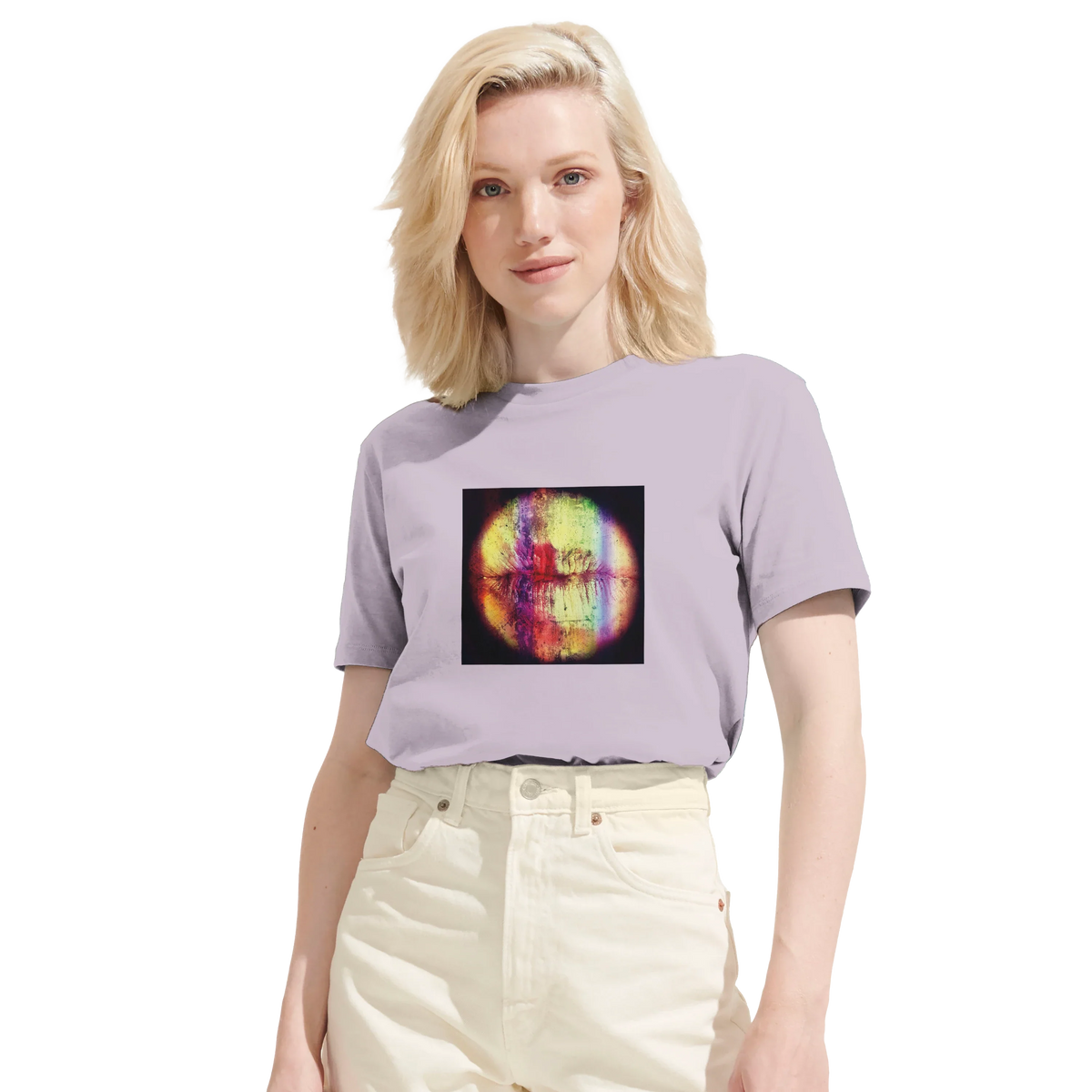 Love - "Chromatic Kiss" T-shirt lilak 6