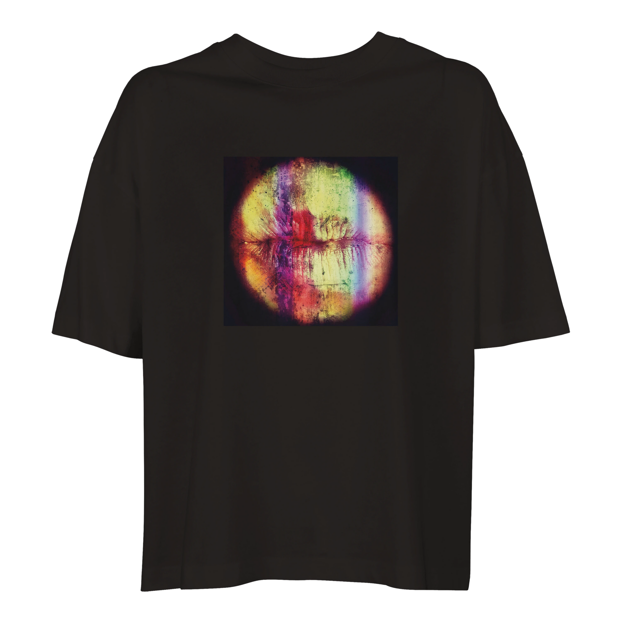 Love - "Chromatic Kiss" T-shirt Deep Black 1