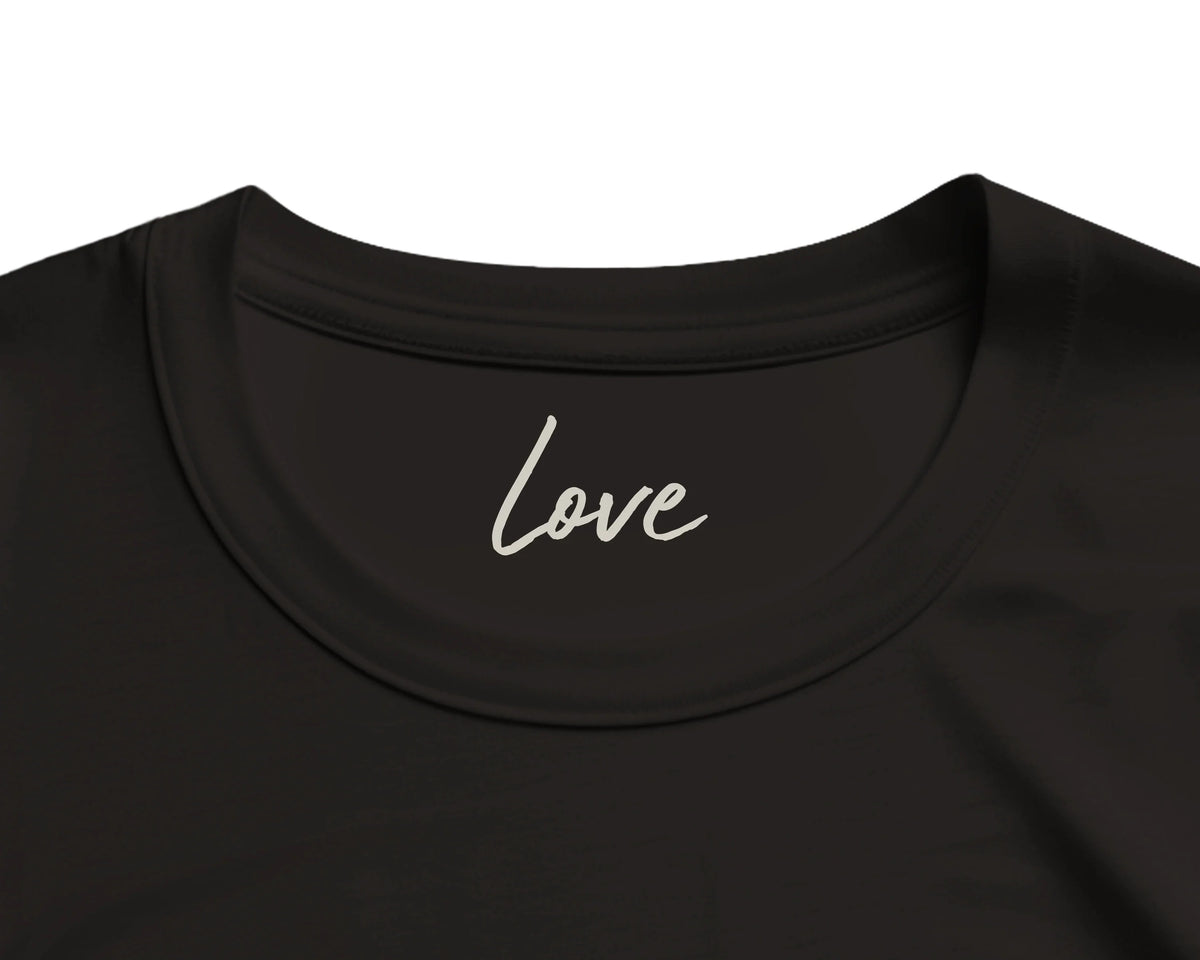 Love - "Chromatic Kiss" T-shirt Deep Black 2