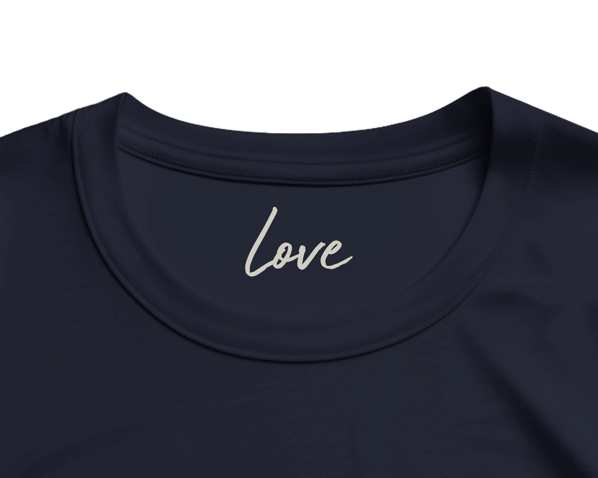 Love - "Chromatic Kiss" T-shirt French Navy 2