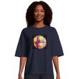 Love - "Chromatic Kiss" T-shirt French Navy 4