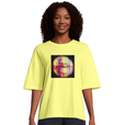 Love - "Chromatic Kiss" T-shirt Light Yellow 4