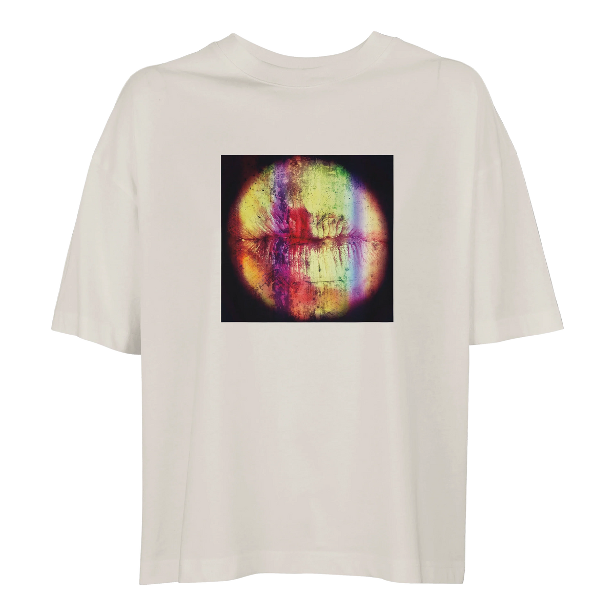 Love - "Chromatic Kiss" T-shirt Off White 1