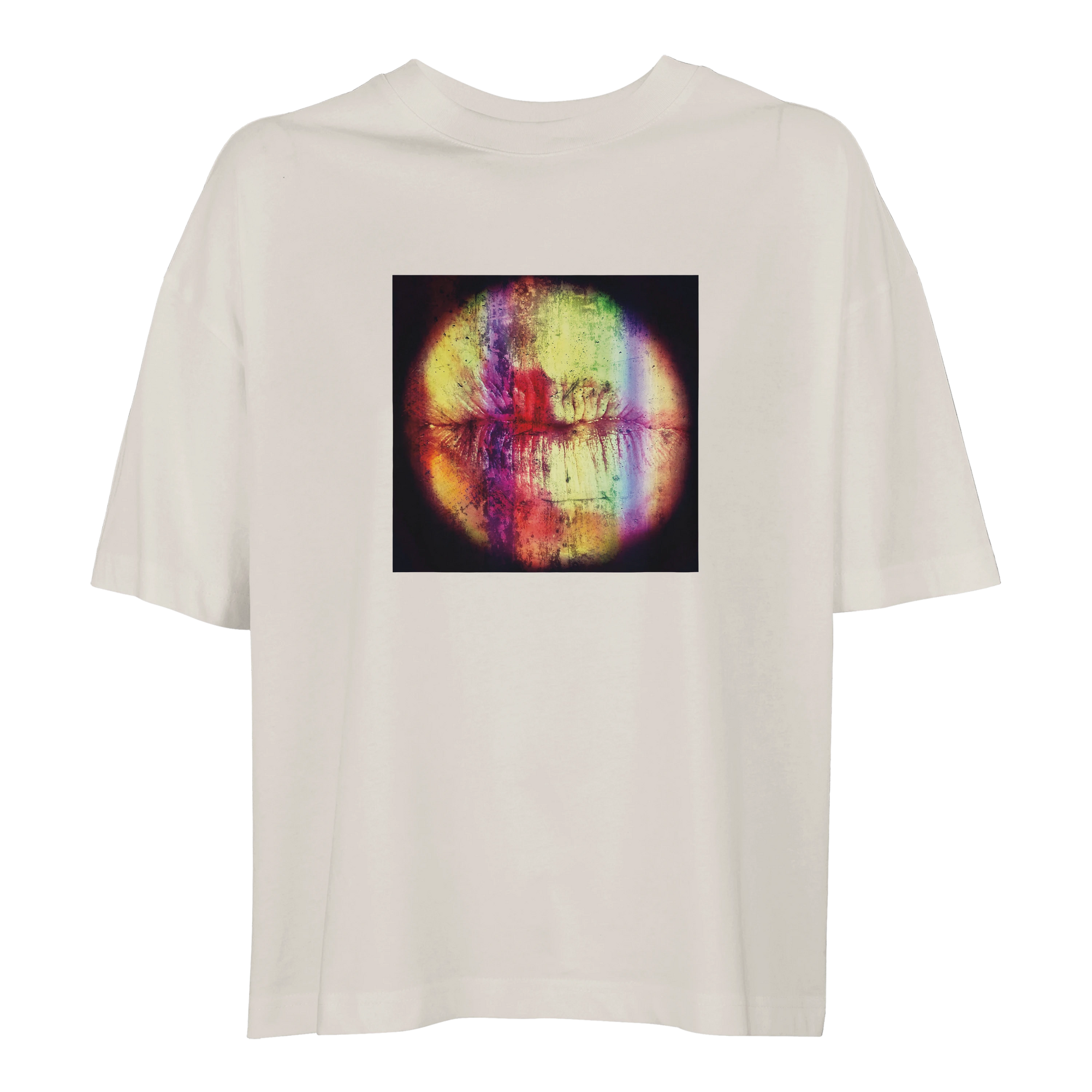 Love - "Chromatic Kiss" T-shirt Off White 1